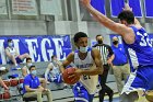 MBBall vs Emmanuel  Men’s Basketball vs Emmanuel College. - Photo By: KEITH NORDSTROM : Wheaton, MBBall, Emmanuel, basketball